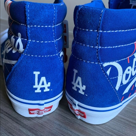 Vans Men’s Sk8-Hi Reissue MLB LA Dodgers - Picture 4 of 8